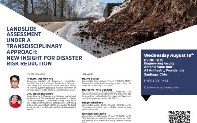 UFRO – presente en el coloquio: Landslide Assessment Under a Transdisciplinary Approach: New Insight for Disaster Risk Reduction