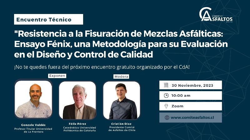 Participación de GiPAV del Departamento de OOCC en encuentro técnico del Comité del Asfalto