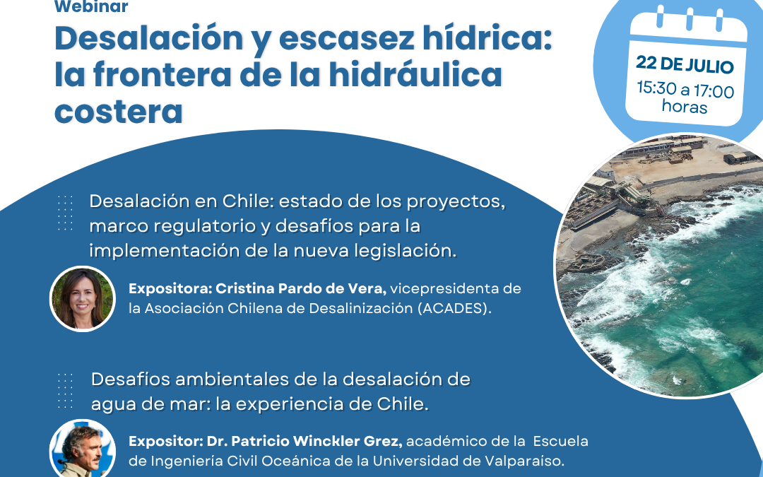 Desalación y escasez hídrica: la frontera de la hidráulica costera